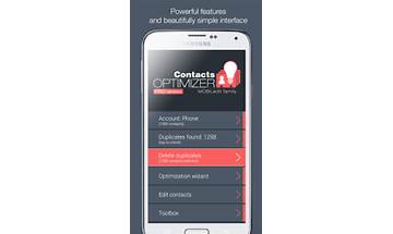 Contacts Optimizer for Android - Download the APK from Habererciyes